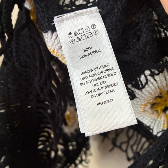 Haute Hippie Black and White Crew Neck Sweater - Picture 3 of 4